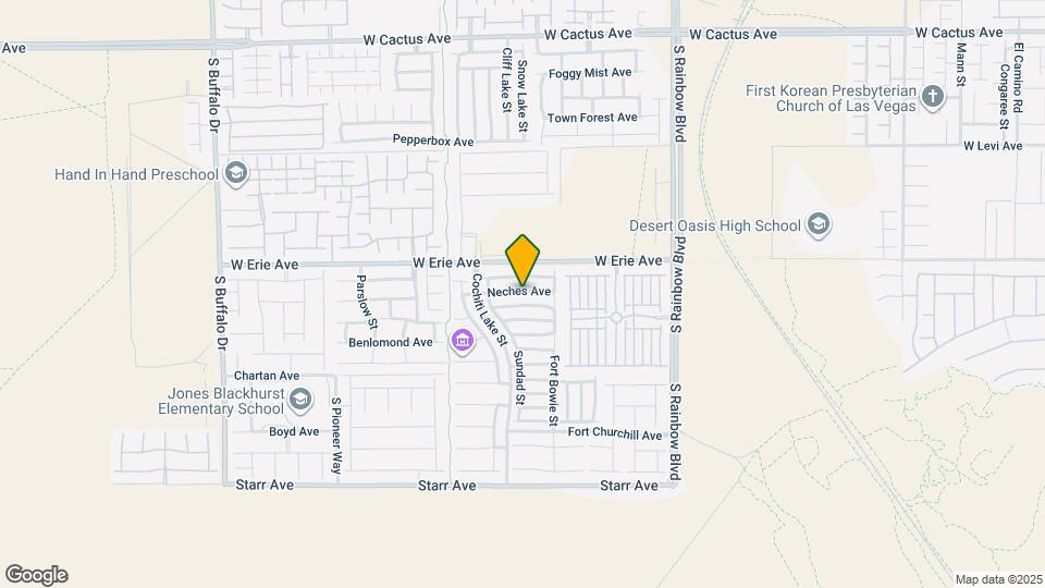7195 Neches Ave Map and Location Details