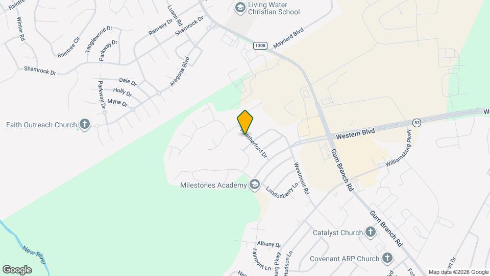 305 Weatherford Dr Map and Location Details