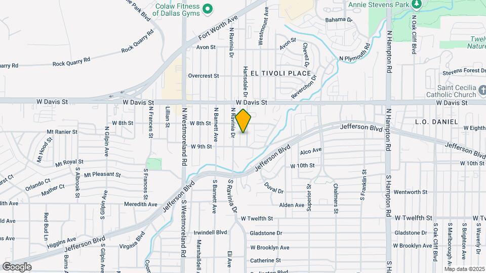 219 Hartsdale Dr Map and Location Details