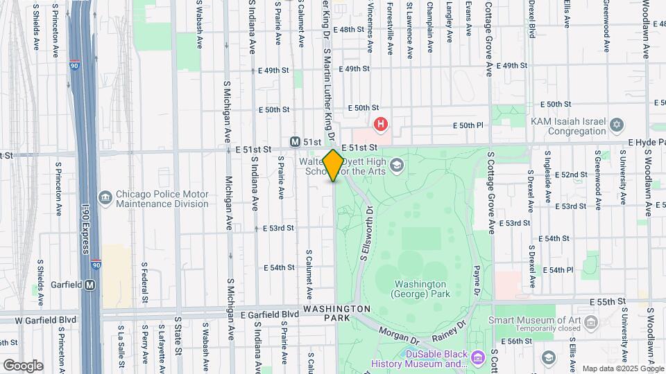 5172 S King Dr-Unit -5172-1 Map and Location Details