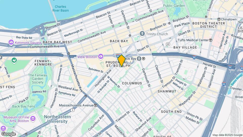 42 Saint Botolph St, Unit 6 Map and Location Details