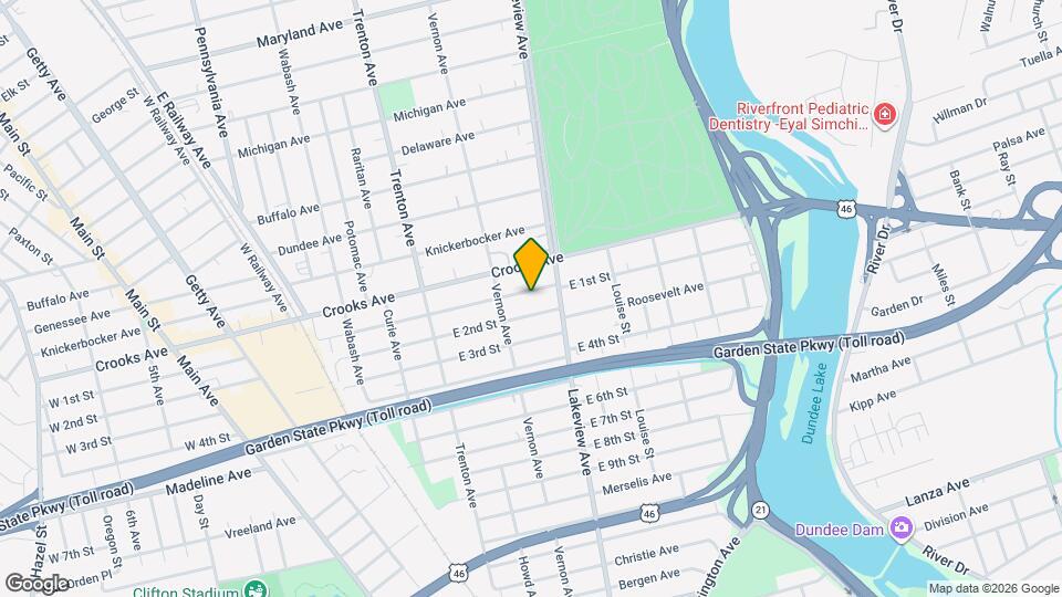 193 E 1st St, Unit 3 Map and Location Details