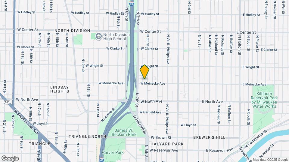 2407 N 6th St Map and Location Details