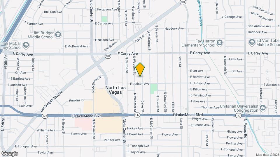 2215 Daley St Map and Location Details