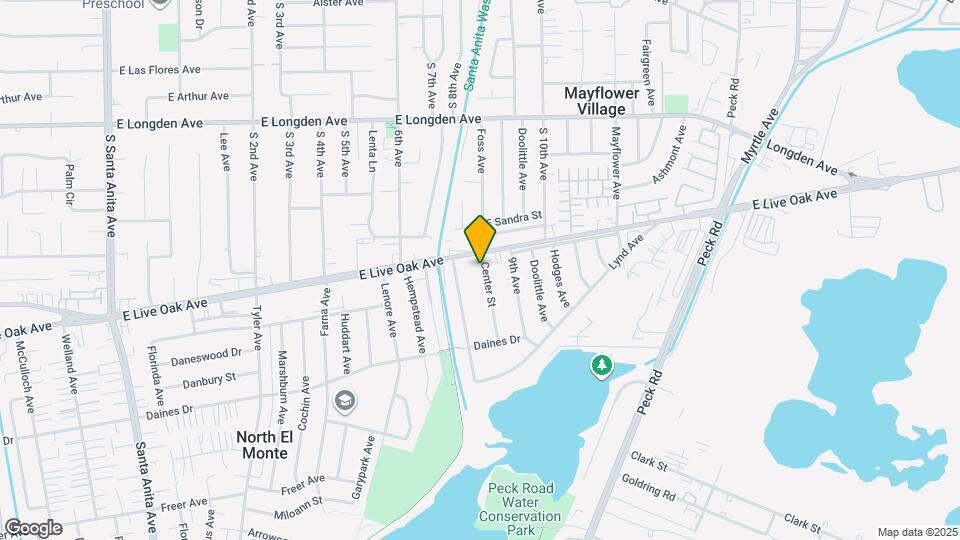 4064 E Live Oak Ave Map and Location Details