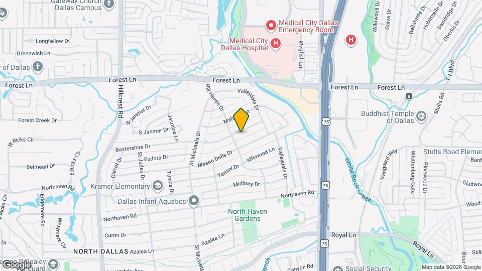 7518 Baxtershire Dr Map and Location Details