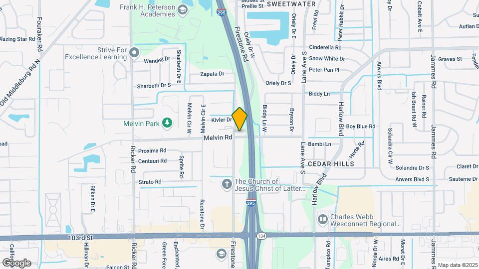 7155 Melvin Rd Map and Location Details