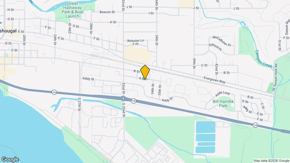 3321 Addy St Map and Location Details