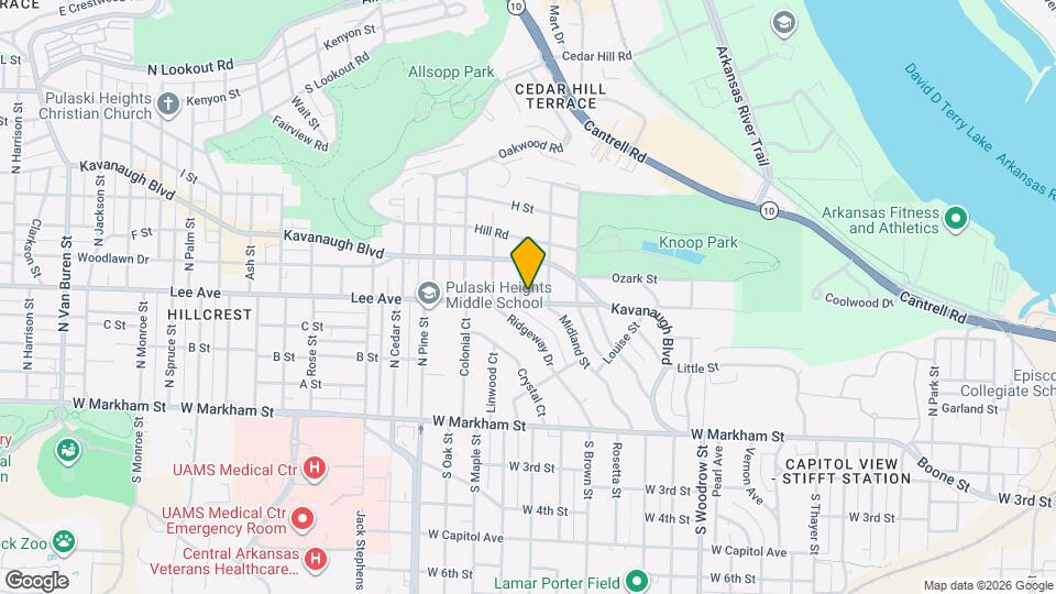 3520 Lee Ave Map and Location Details