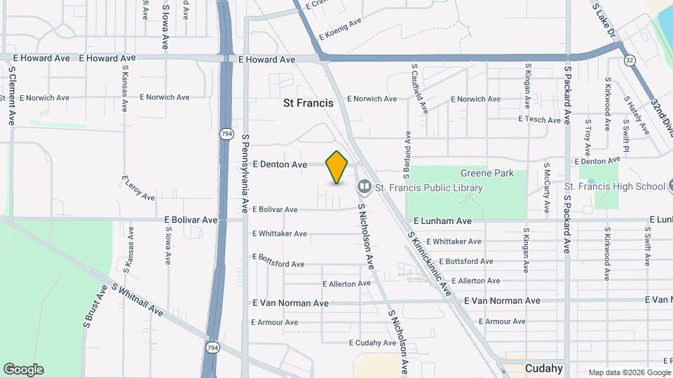 4220 S Vermont Ct Map and Location Details