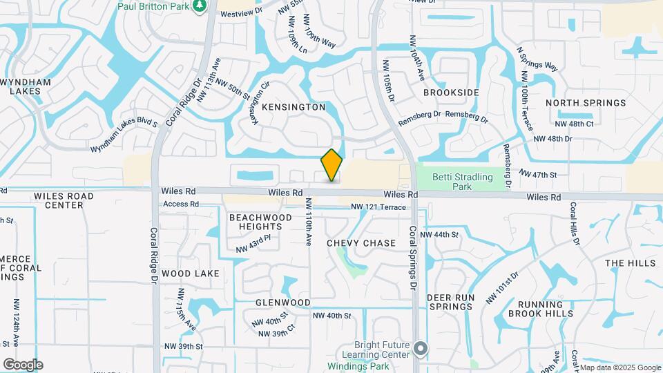 10837 NW 46th Dr Map and Location Details