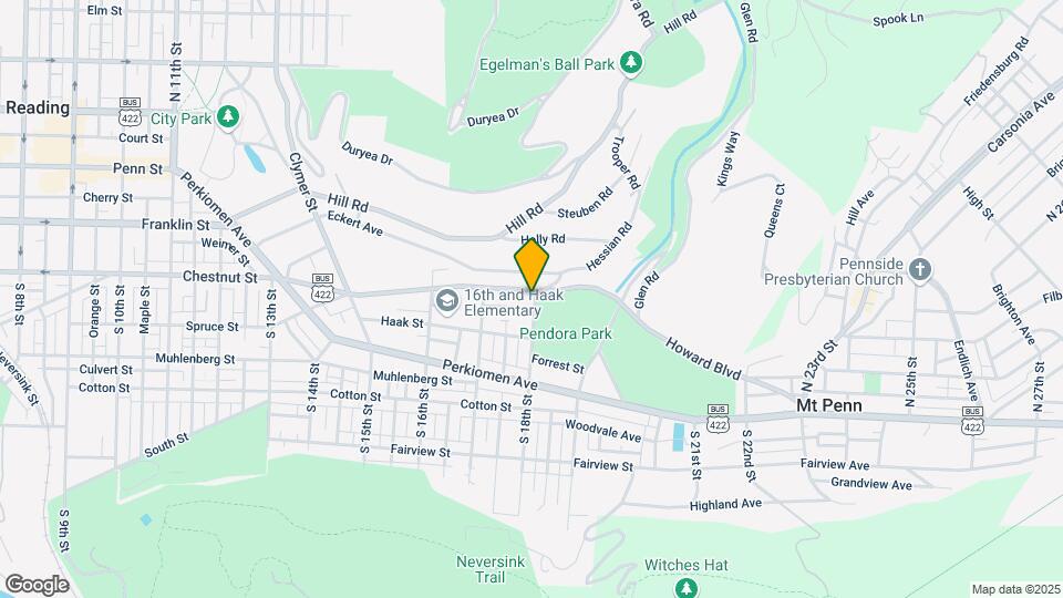 1746 Mineral Spring Rd Map and Location Details