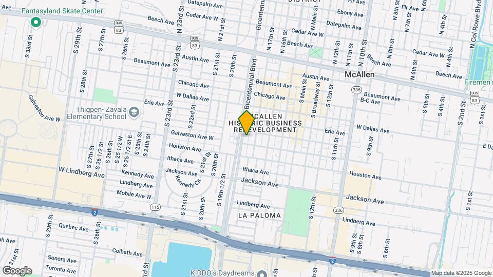Bicentennial Apartments Mapa y Detalles de la Ubicación