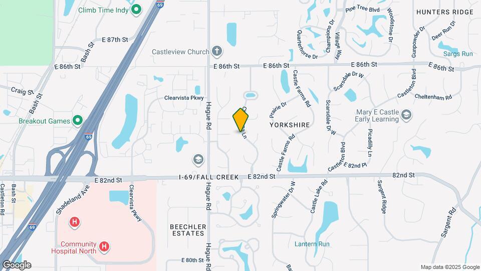 8326 Christiana Ln Map and Location Details