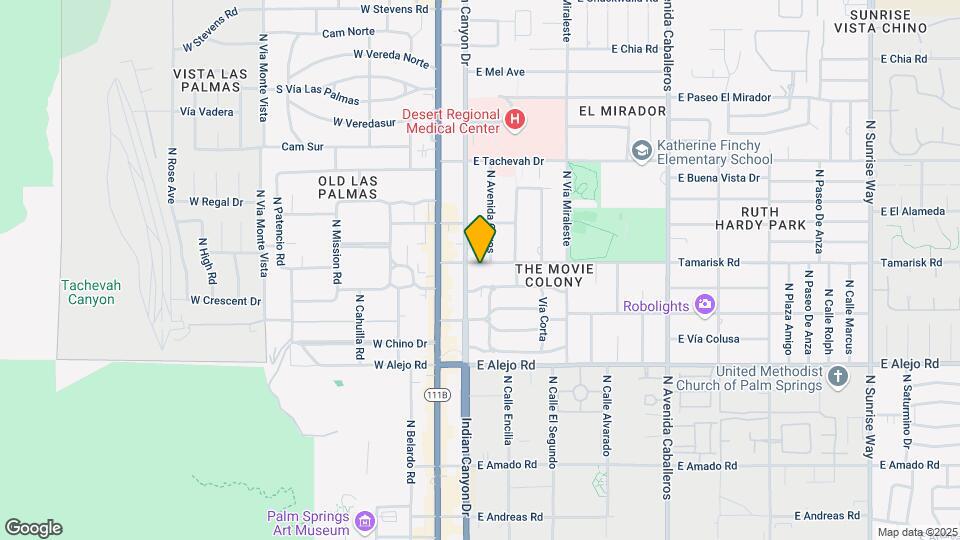 275 E Tamarisk Rd Map and Location Details