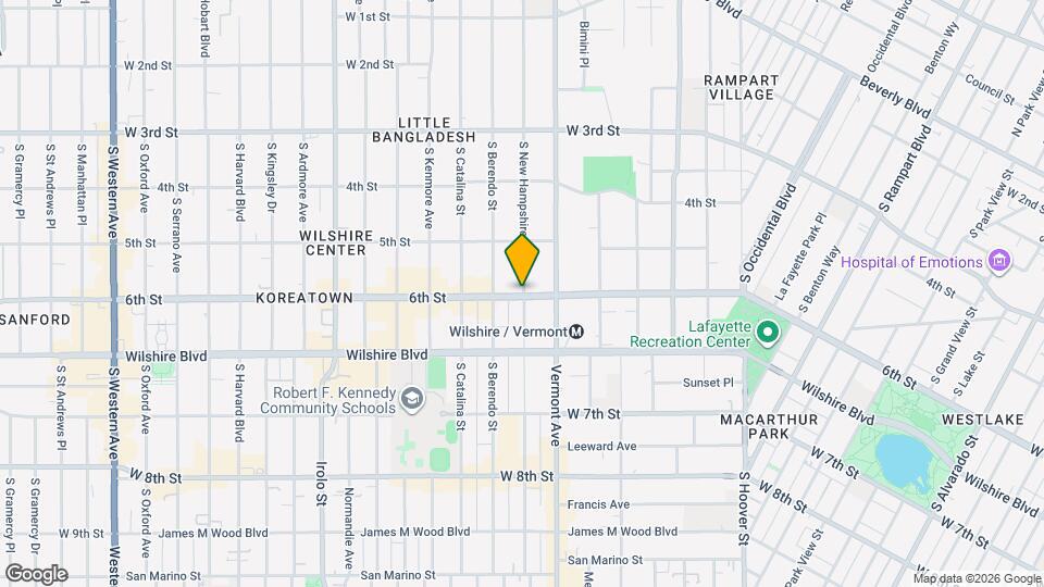 LA Rentals Map and Location Details