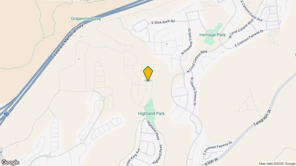 1544 N Daylight St Map and Location Details