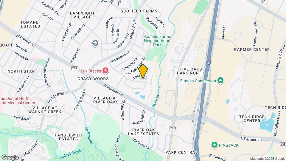 1406 Dapplegrey Ln Mapa y Detalles de la Ubicación