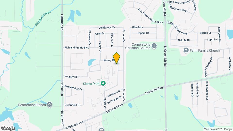 509 Country Meadow Ln Map and Location Details
