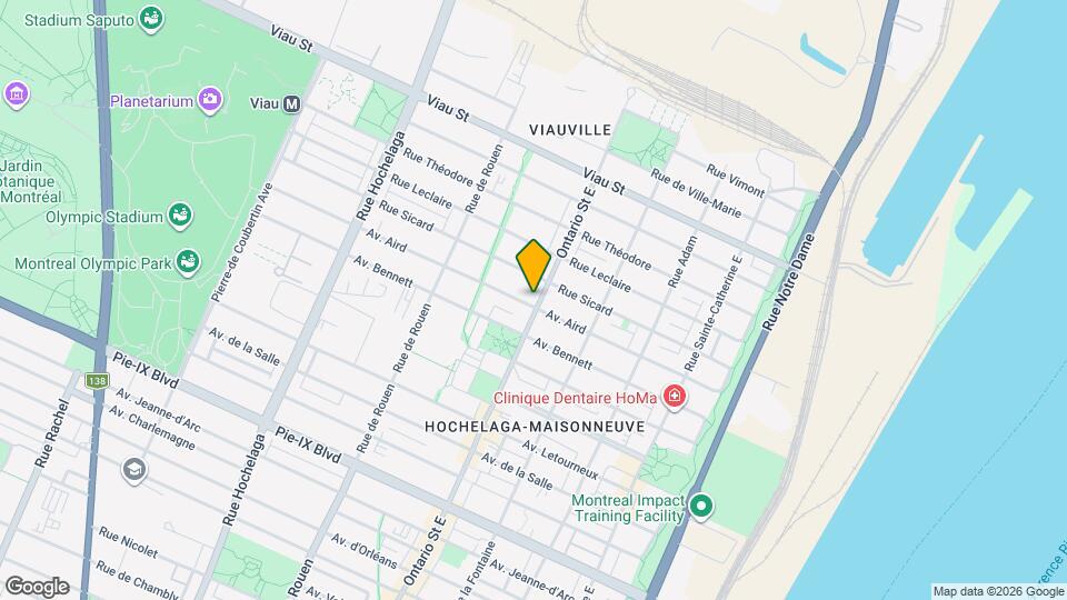 4603 Ontario Rue E Map and Location Details