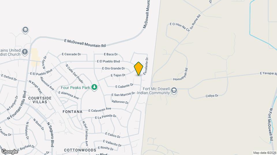 15010 N El Pueblo Blvd Mapa y Detalles de la Ubicación