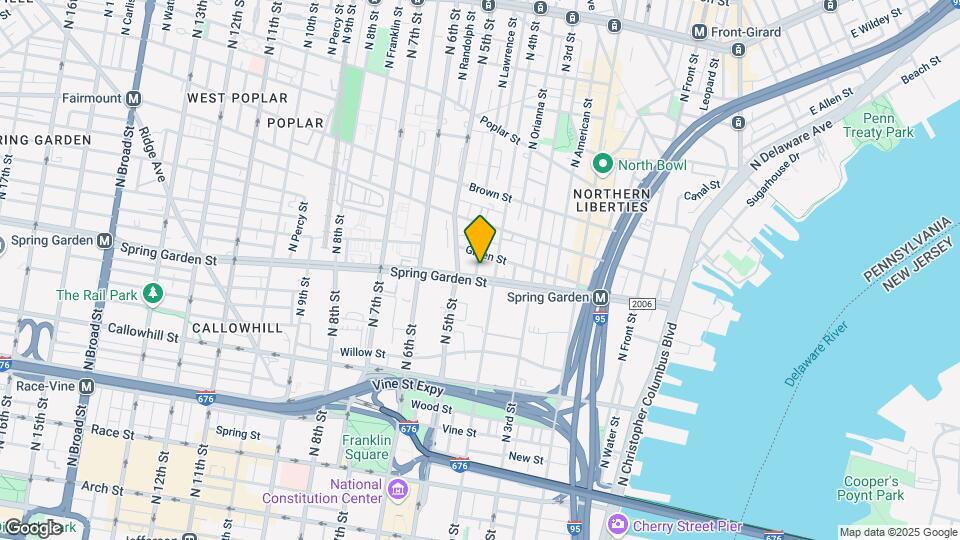 551 N Lawrence St Map and Location Details