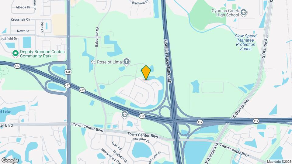 1215 Kempton Chase Pkwy Map and Location Details