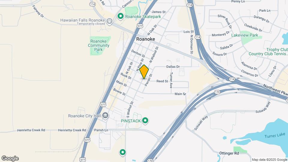 208 N Walnut St Map and Location Details