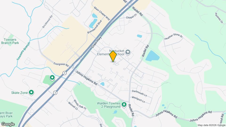 1148 Cranston Ct Map and Location Details