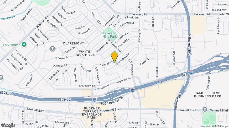 8349 Londonderry Ln Map and Location Details