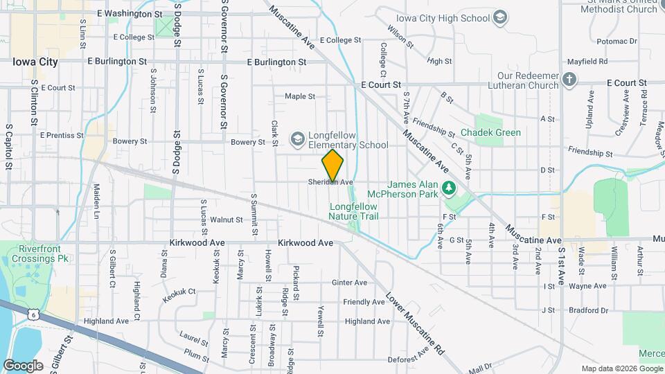 801 Longfellow Pl Map and Location Details