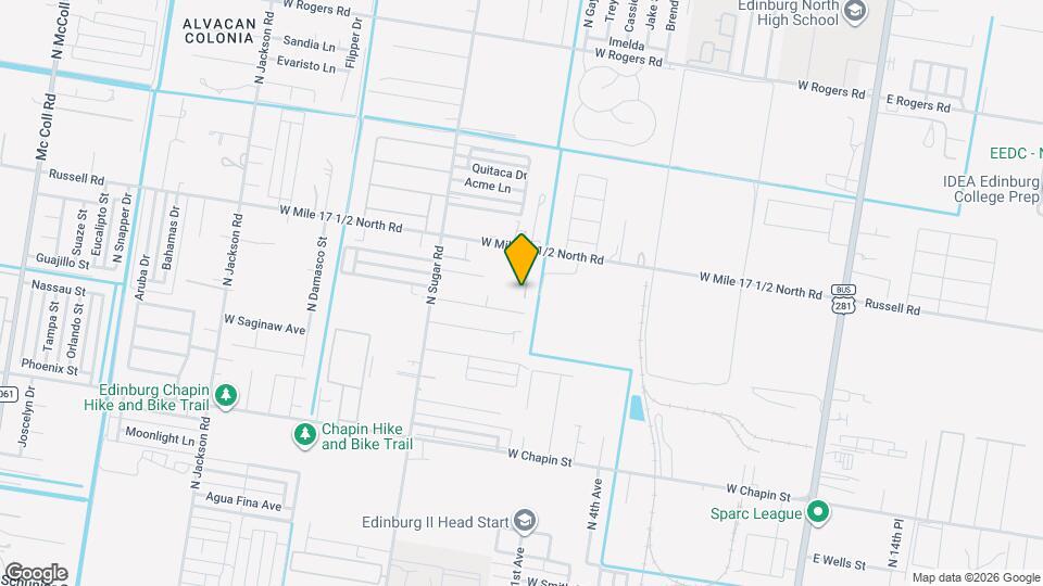 2001 Garden Ridge Dr Map and Location Details