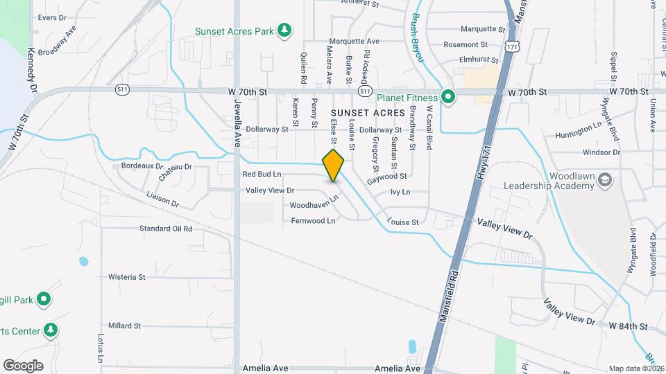 3309 Red Bud Ln Map and Location Details