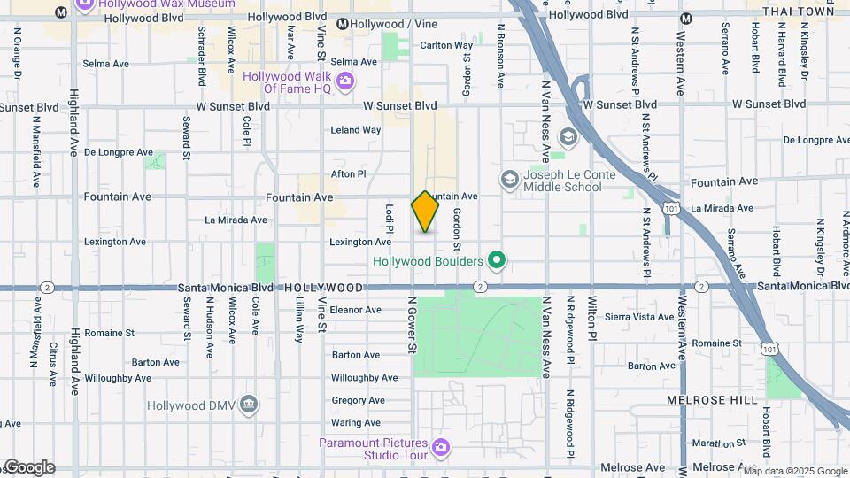 6067 Lexington Ave Map and Location Details