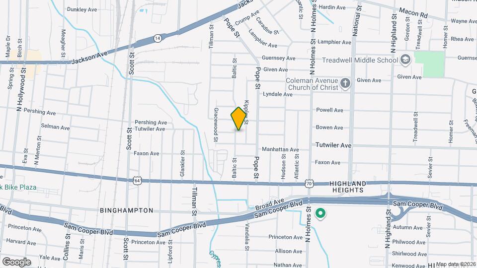 756 Baltic St Map and Location Details