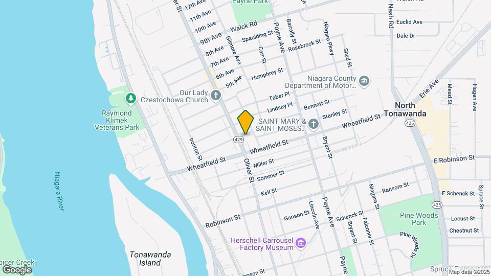 Elizabeth Harvey Apartments Mapa y Detalles de la Ubicación