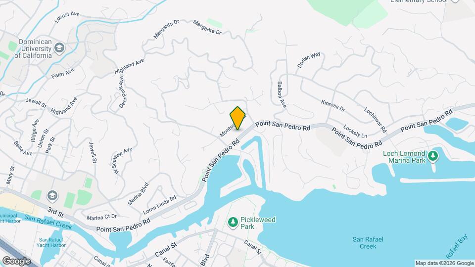 313 Point San Pedro Rd Mapa y Detalles de la Ubicación