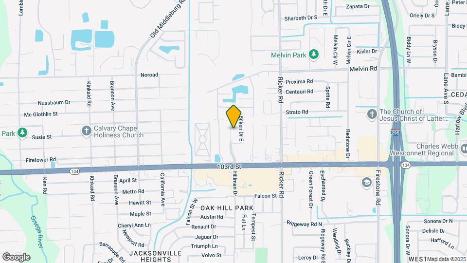 5105 McManus Dr Map and Location Details