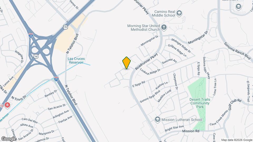 2585 Centennial St Map and Location Details