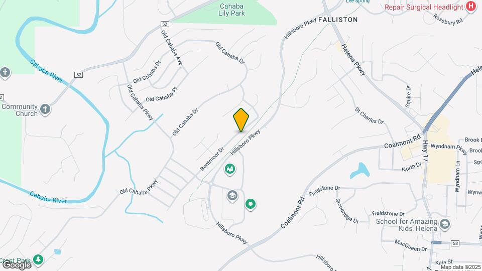 535 Bentmoor Dr Map and Location Details