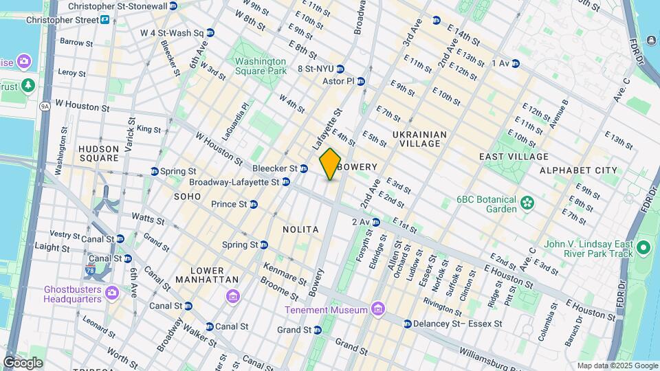 302 Elizabeth St Mapa y Detalles de la Ubicación