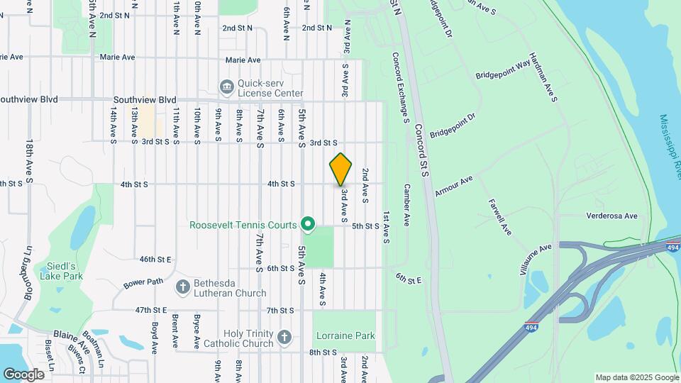 410 3rd Ave S, Unit Street view Map and Location Details