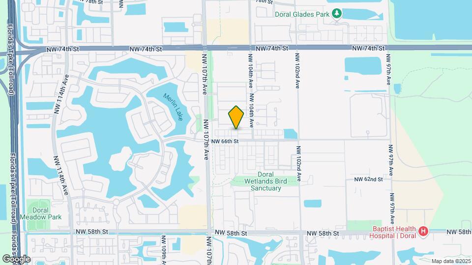 6650 NW 104th Path Map and Location Details