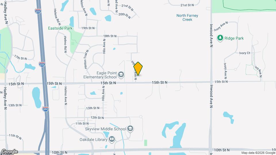 1539 Hydram Ave N Map and Location Details