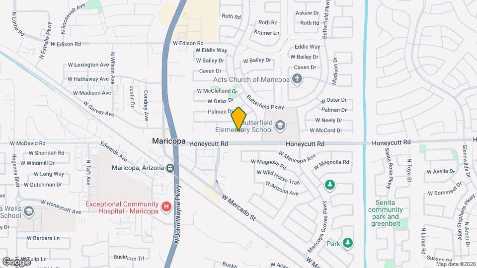 19680 N Ortman Cir Map and Location Details