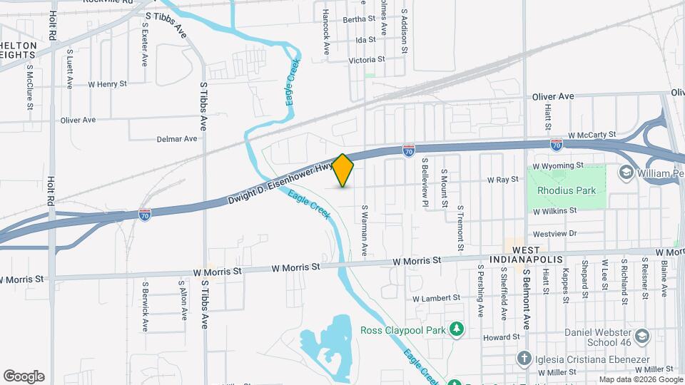 2841 W Ray St Map and Location Details