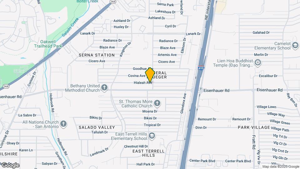 350 Hialeah Ave Map and Location Details