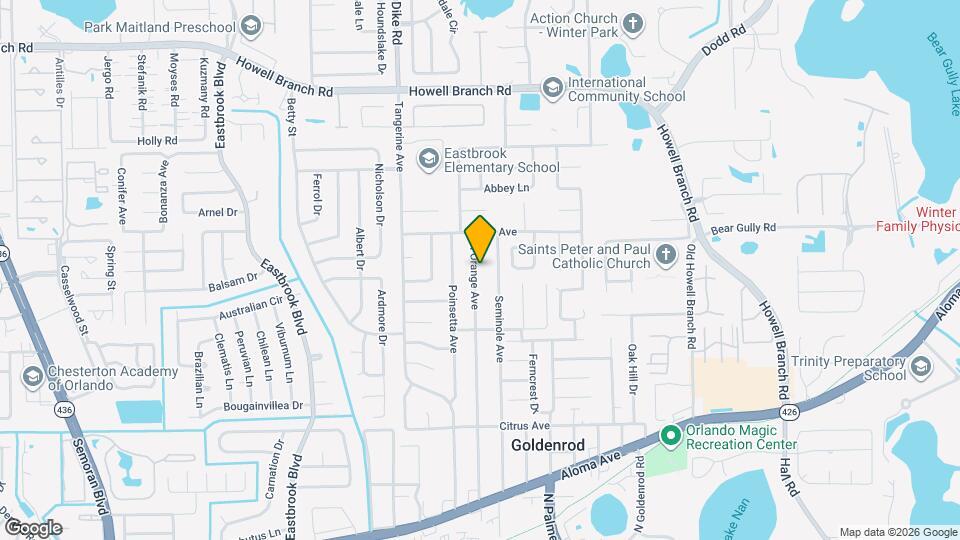 5319 N Orange Ave Map and Location Details