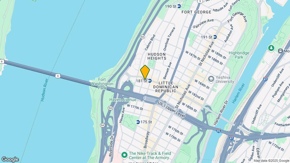 812 W 181st St Map and Location Details