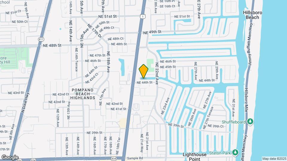 2113 NE 44th St Map and Location Details